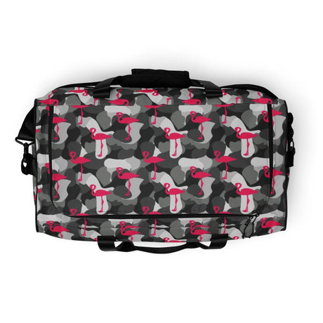 Battle Flamingo (Duffle bag)-Duffle Bag-Swish Embassy