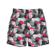 Battle Flamingo (Swim Trunks)-Swim Trunks-Swish Embassy