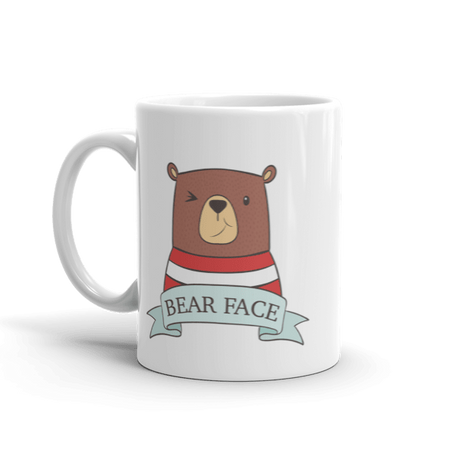 Bear Face (Mug)-Mugs-Swish Embassy