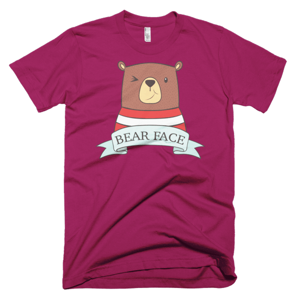 Bear Face-T-Shirts-Swish Embassy