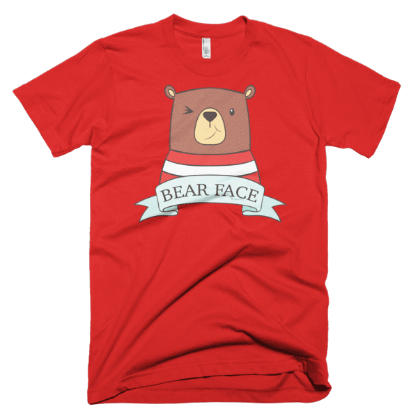 Bear Face-T-Shirts-Swish Embassy