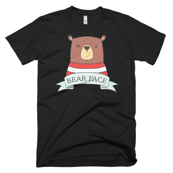 Bear Face-T-Shirts-Swish Embassy