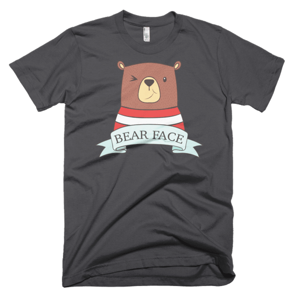 Bear Face-T-Shirts-Swish Embassy