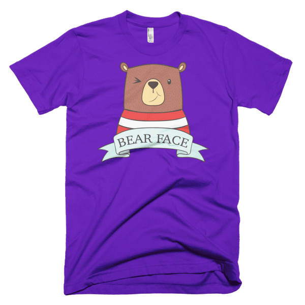 Bear Face-T-Shirts-Swish Embassy