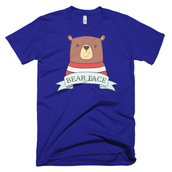 Bear Face-T-Shirts-Swish Embassy