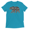 Bear's Anatomy (Retail Triblend)-Triblend T-Shirt-Swish Embassy