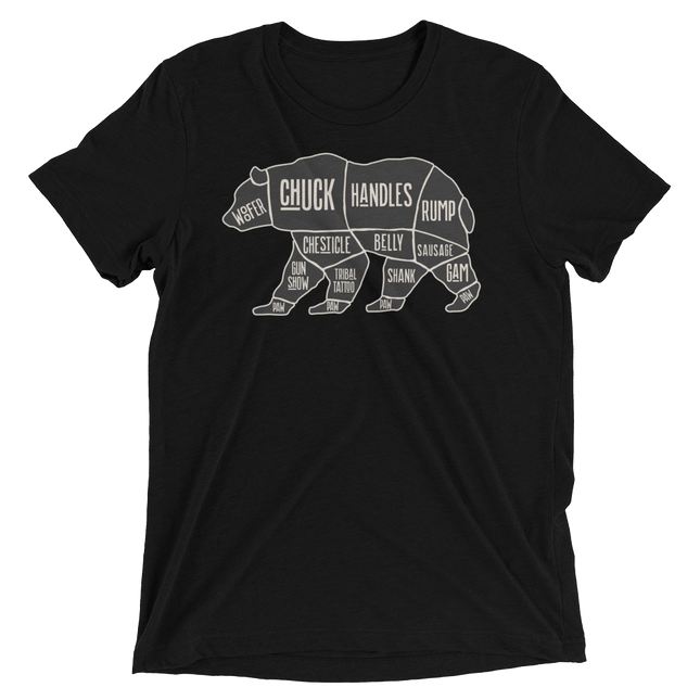 Bear's Anatomy (Retail Triblend)-Triblend T-Shirt-Swish Embassy