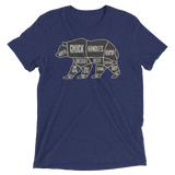 Bear's Anatomy (Retail Triblend)-Triblend T-Shirt-Swish Embassy