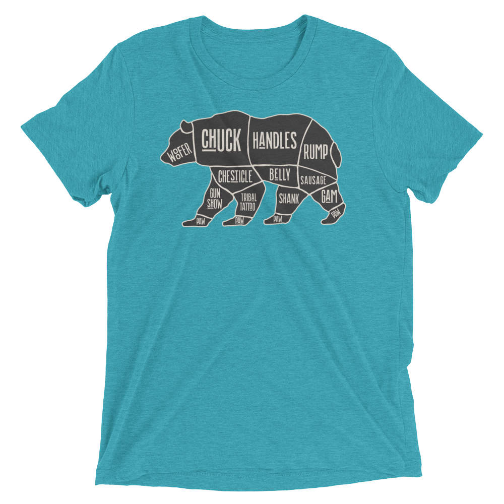 Bear's Anatomy (Retail Triblend)-Triblend T-Shirt-Swish Embassy