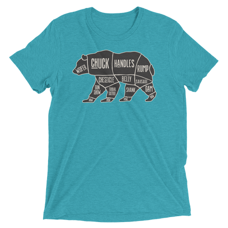 Bear's Anatomy (Retail Triblend)-Triblend T-Shirt-Swish Embassy