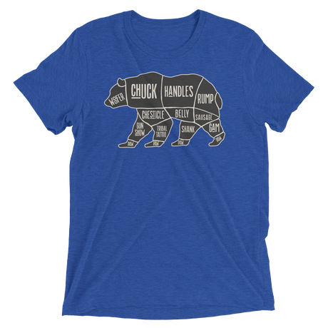 Bear's Anatomy (Retail Triblend)-Triblend T-Shirt-Swish Embassy