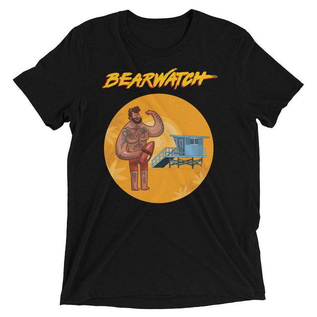 Bearwatch (Retail Triblend)-Triblend T-Shirt-Swish Embassy