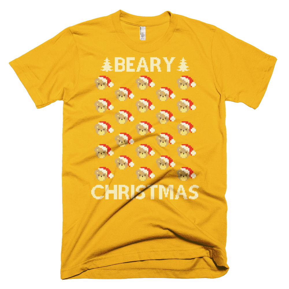 Beary Christmas-Christmas T-Shirts-Swish Embassy