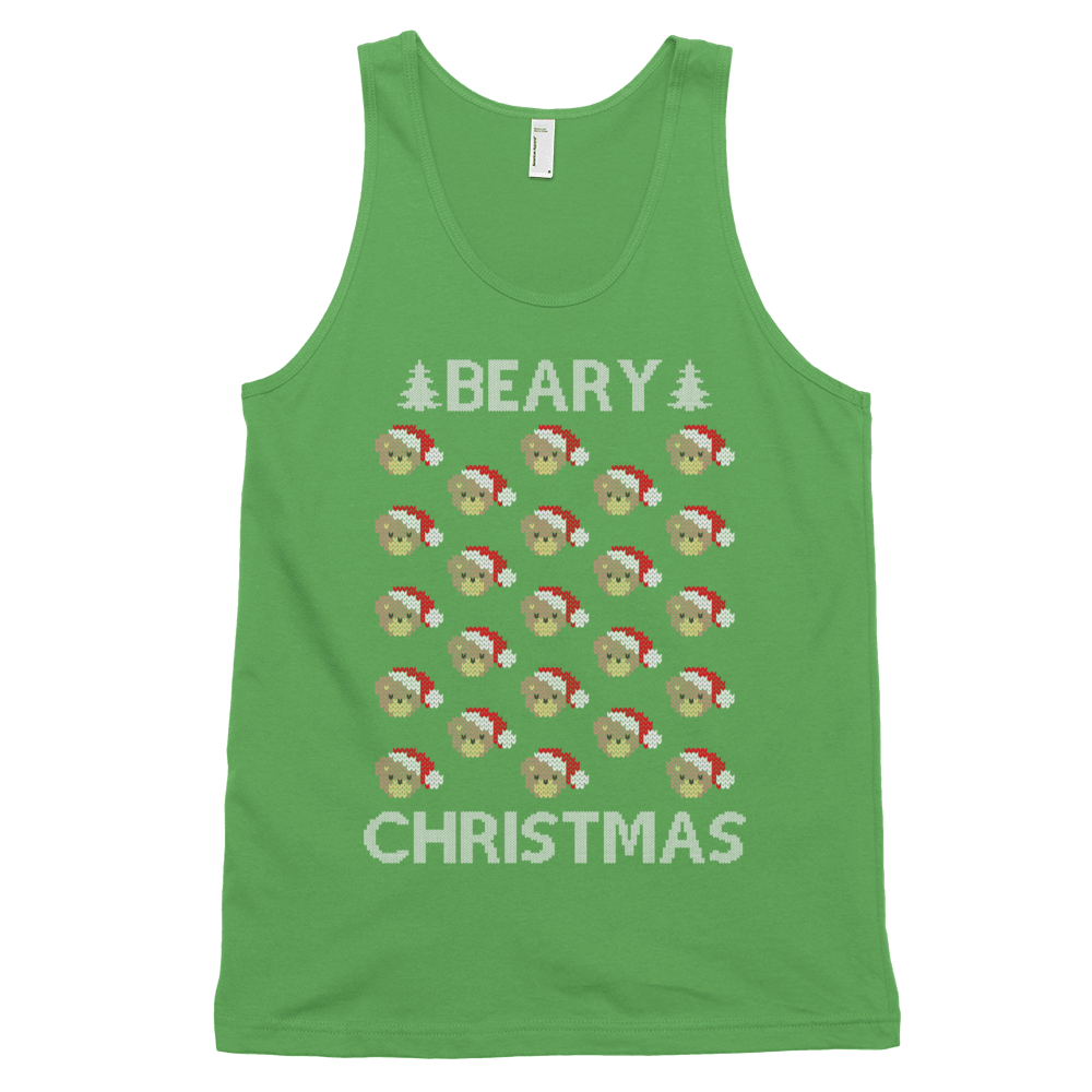 Beary Christmas (Tank Top)-Christmas Tanks-Swish Embassy