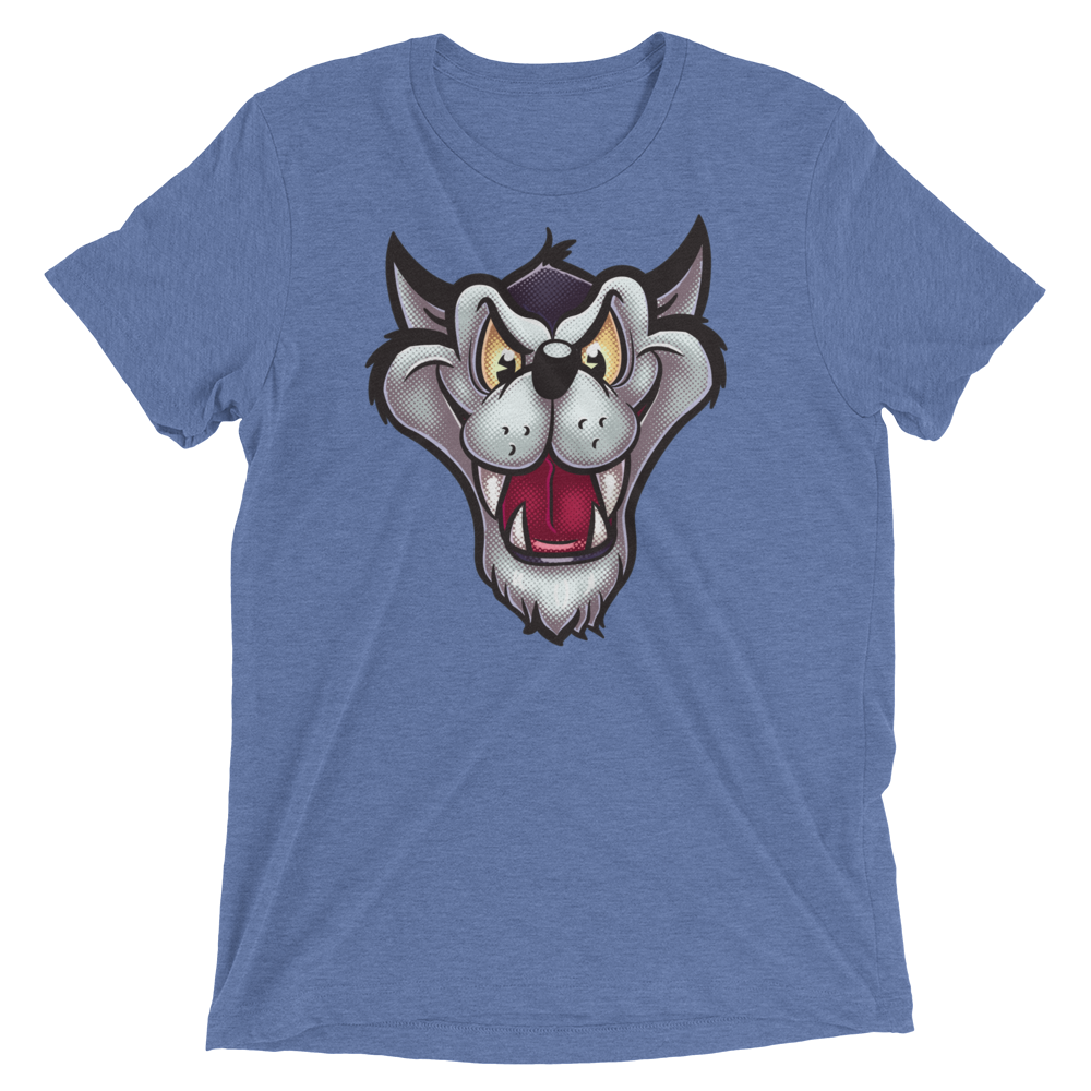 Big Bad Wolf (Retail Triblend)-Triblend T-Shirt-Swish Embassy