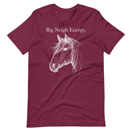 Big Neigh Energy-T-Shirts-Swish Embassy