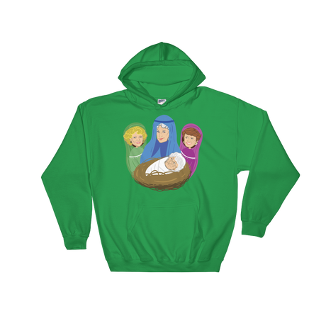 Birth of Cheesecake (Hoodie)-Christmas Hoodies-Swish Embassy