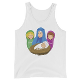 Birth of Cheesecake (Tank Top)-Christmas Tanks-Swish Embassy