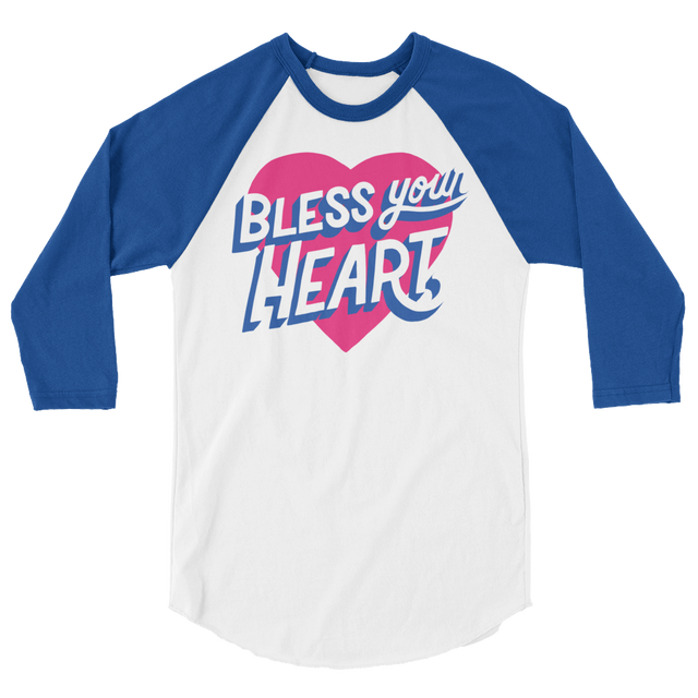 Bless Your Heart (Raglan)-Raglan-Swish Embassy