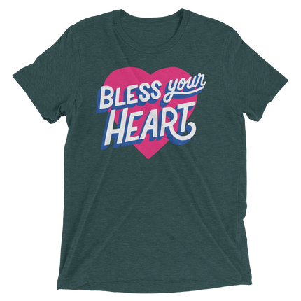 Bless Your Heart (Retail Triblend)-Triblend T-Shirt-Swish Embassy