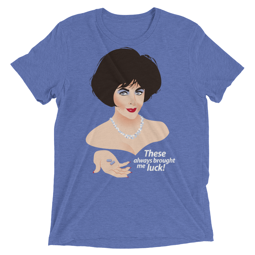 Blue Diamonds (Retail Triblend)-Triblend T-Shirt-Swish Embassy