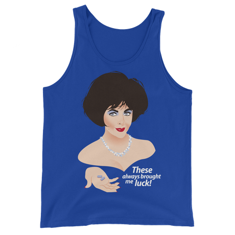 Blue Diamonds (Tank Top)-Tank Top-Swish Embassy