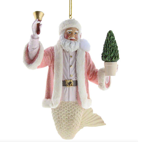 Blushing Santa (Ornament)-Ornament-Swish Embassy