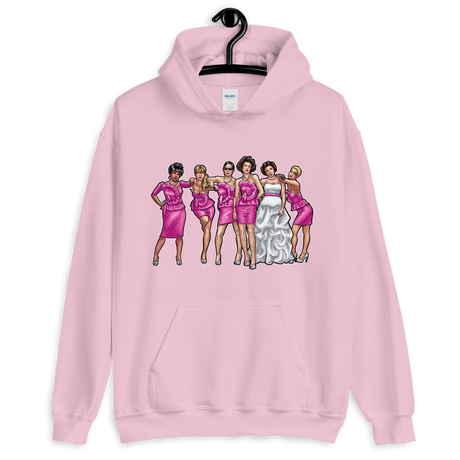 Bridesmaids from Outer Space (Hoodie)-Hoodie-Swish Embassy