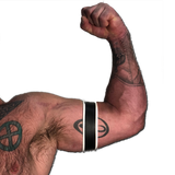 Buckle Armband with Color Piping-Leather-Swish Embassy