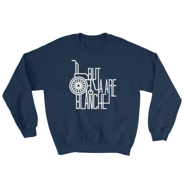 But Ya Are Blanche (Long Sleeve)-Long Sleeve-Swish Embassy