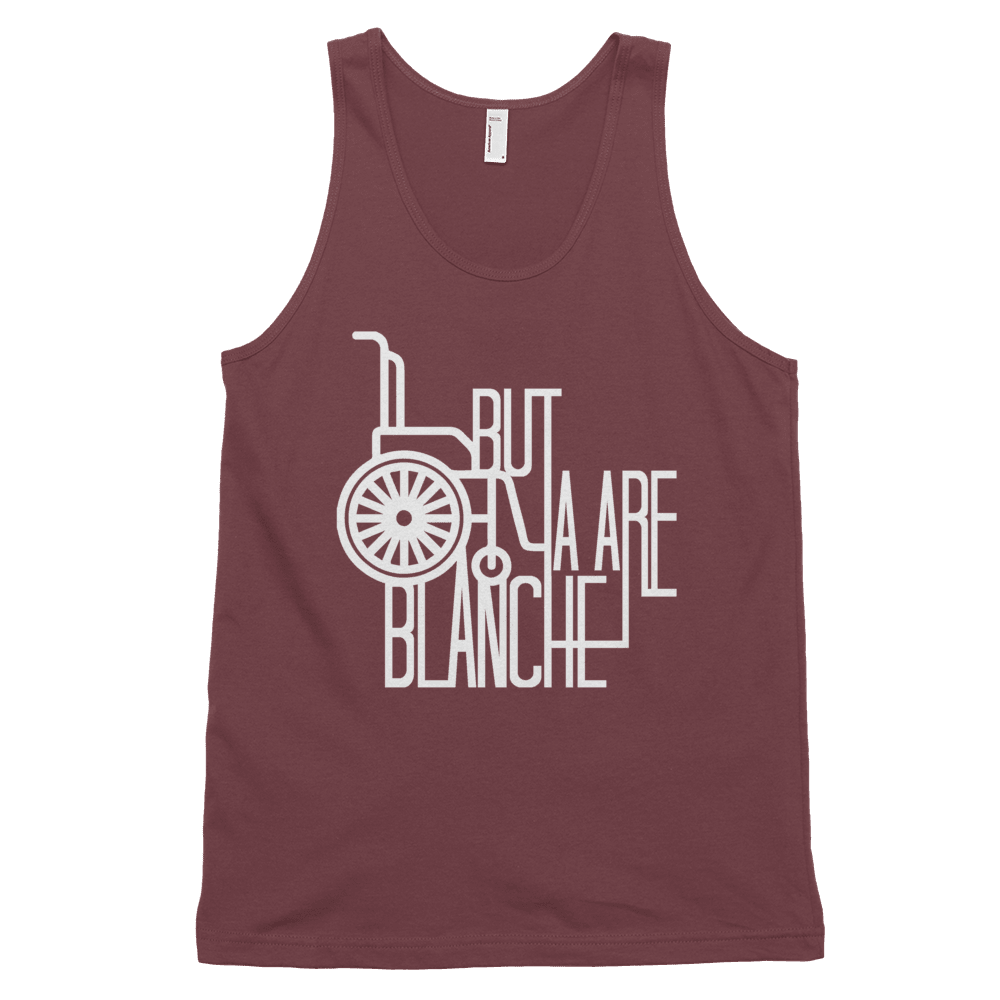 But Ya Are Blanche (Tank Top)-Tank Top-Swish Embassy