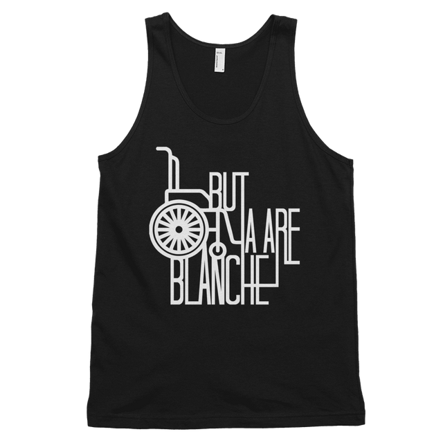 But Ya Are Blanche (Tank Top)-Tank Top-Swish Embassy