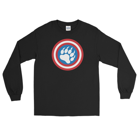 Cap'n Ameribear (Long Sleeve)-Long Sleeve-Swish Embassy