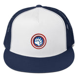 Cap'n Ameribear (Mesh Snapback)-Headwear-Swish Embassy