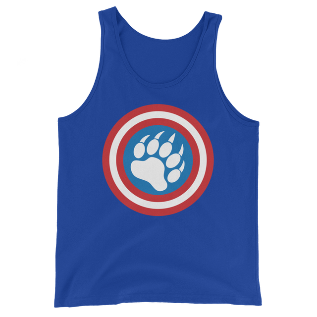 Cap'n Ameribear (Tank Top)-Tank Top-Swish Embassy