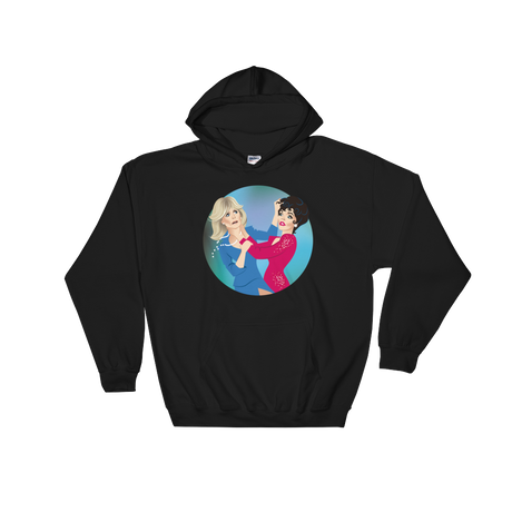 Cat Fight (Hoodie)-Hoodie-Swish Embassy