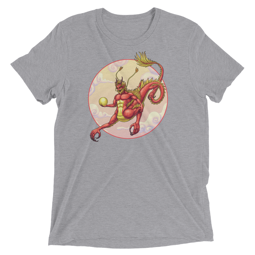 Centaur Dragon (Retail Triblend)-Triblend T-Shirt-Swish Embassy