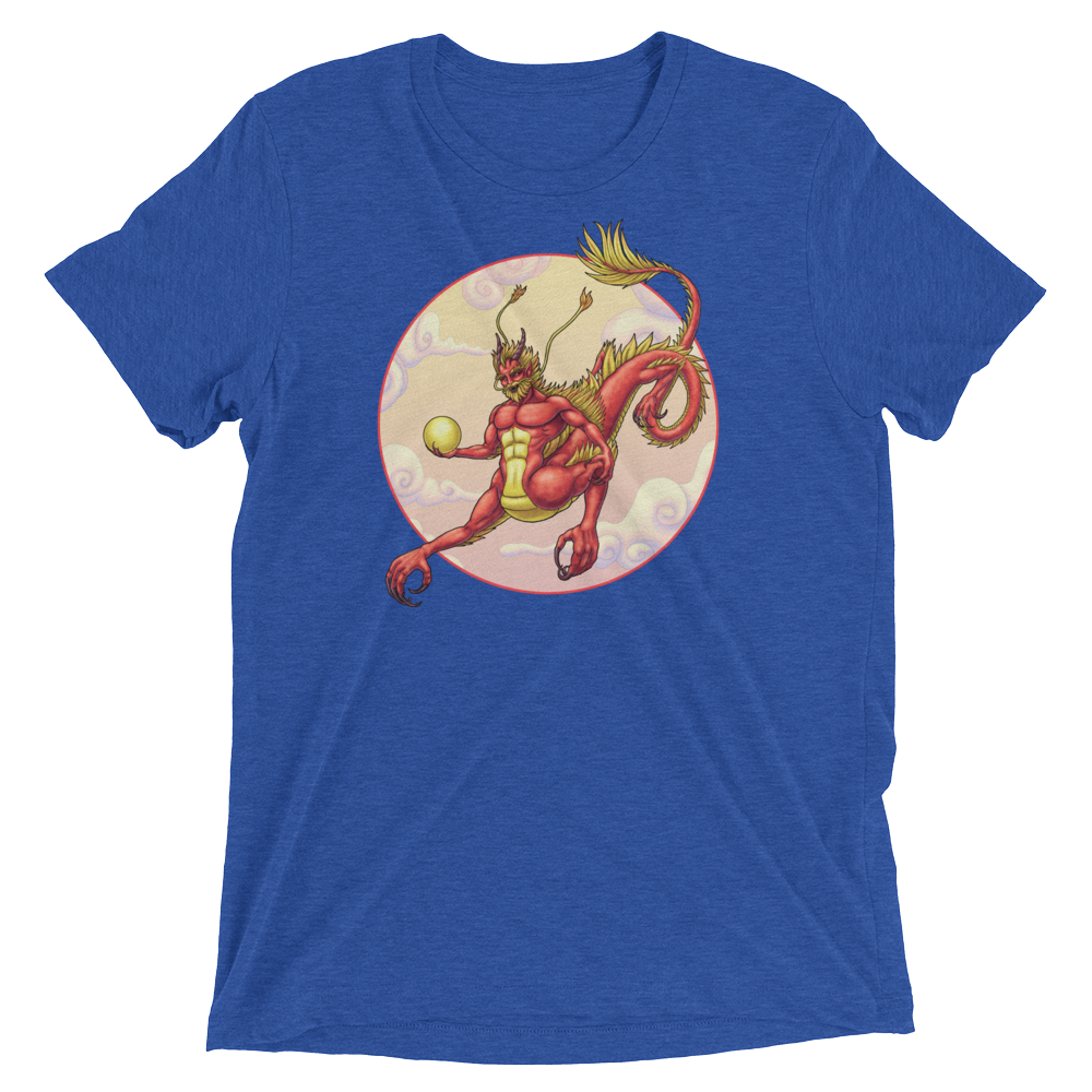 Centaur Dragon (Retail Triblend)-Triblend T-Shirt-Swish Embassy