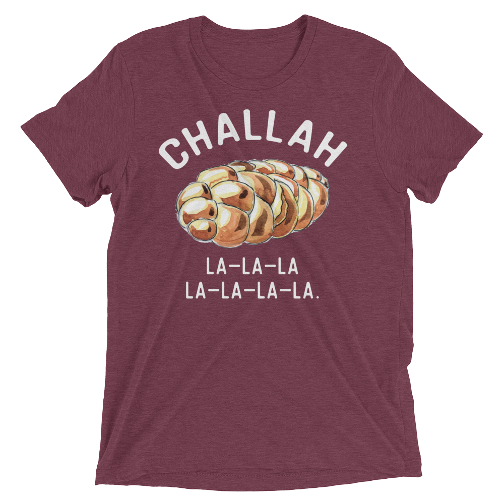 Challah Holidays (Retail Triblend)-Triblend T-Shirt-Swish Embassy