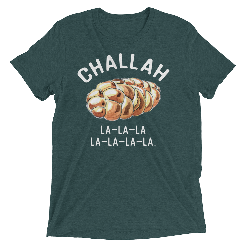 Challah Holidays (Retail Triblend)-Triblend T-Shirt-Swish Embassy