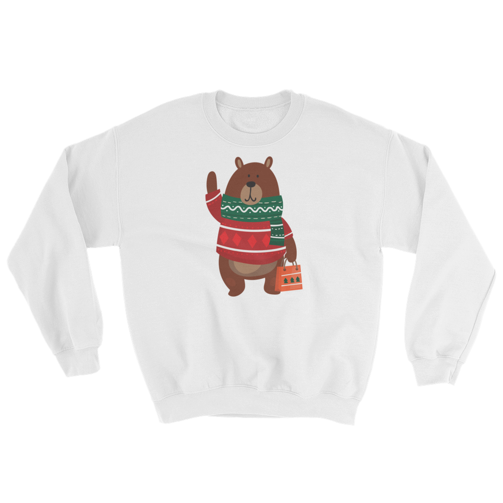 Christmas Bear (Long Sleeve)-Long Sleeve-Swish Embassy