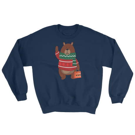 Christmas Bear (Long Sleeve)-Long Sleeve-Swish Embassy