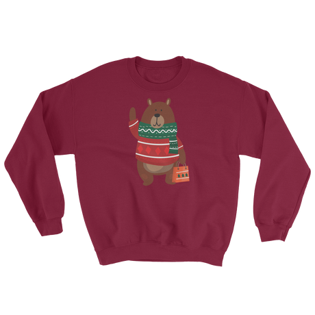 Christmas Bear (Long Sleeve)-Long Sleeve-Swish Embassy