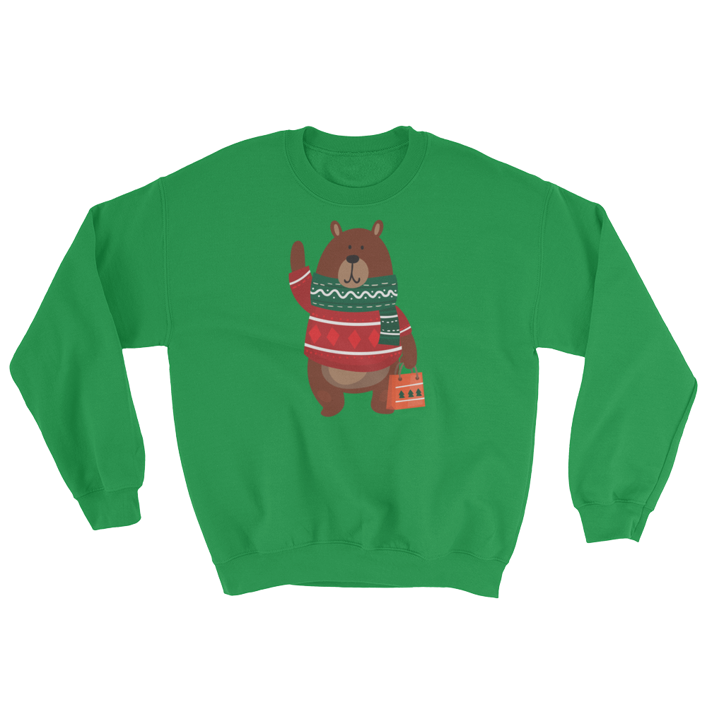 Christmas Bear (Long Sleeve)-Long Sleeve-Swish Embassy