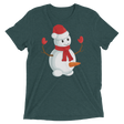 Do You Wanna Build A Snowman? (Retail Triblend)-Triblend T-Shirt-Swish Embassy