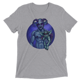 Dog and Demon (Retail Triblend)-Triblend T-Shirt-Swish Embassy