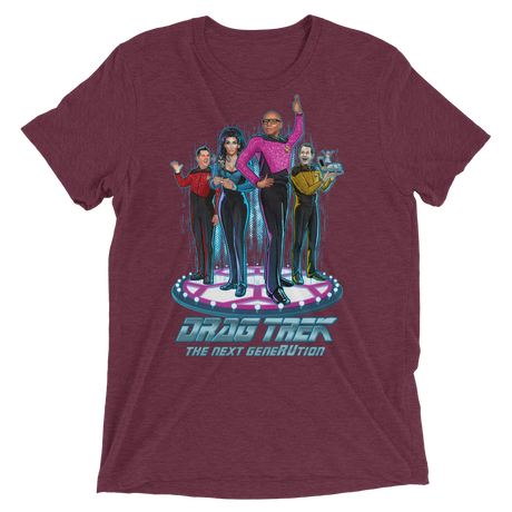 Drag Trek (Retail Triblend)-Triblend T-Shirt-Swish Embassy