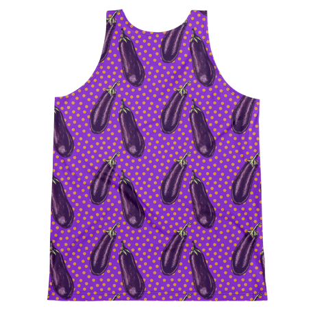 Eggplant (Allover Tank Top)-Allover Tank Top-Swish Embassy