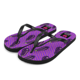 Eggplant Extravaganza (Flip Flops)-Flip Flops-Swish Embassy