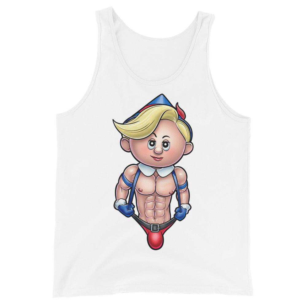 Elfin Good Time (Tank Top)-Christmas Tanks-Swish Embassy